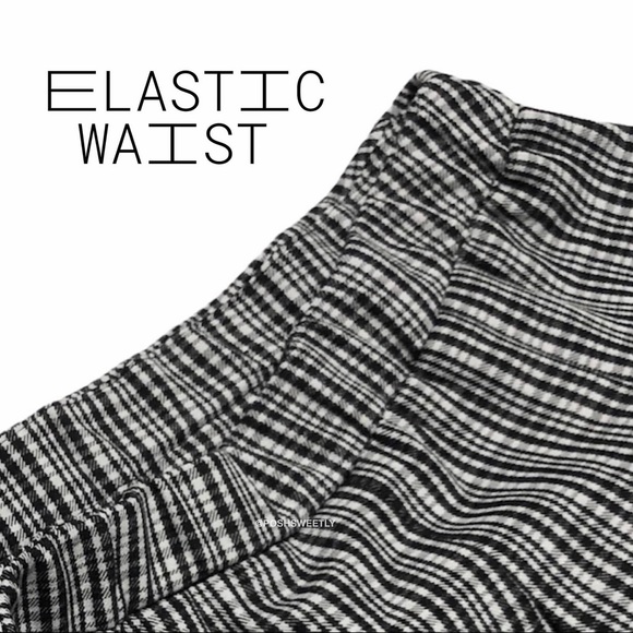 NY Collection Pleated Check Skirt - Picture 2 of 9